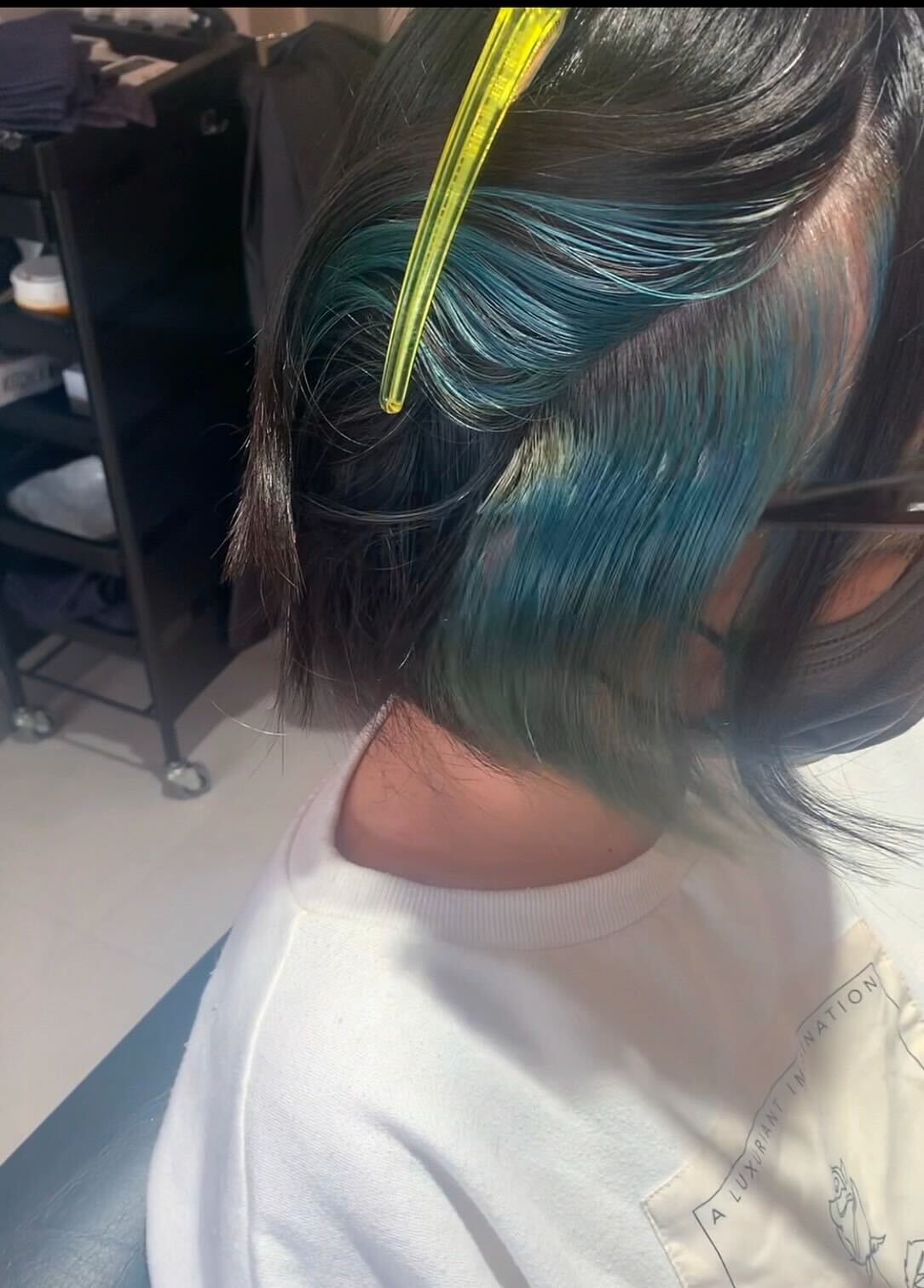 After 髪質改善ストレート